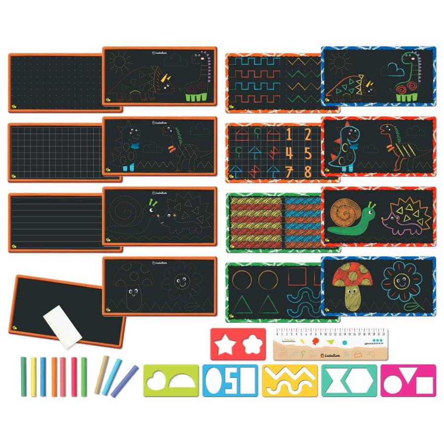 WALIZECZKA edukacyjna Montessori - TABLICE Montessori / Ludattica