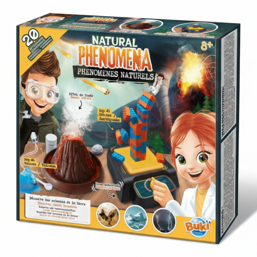 Katastrofy naturalne - 20 eksperymentów / Buki