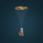 Lampka projektor LES MINOUCHKAS / Moulin Roty