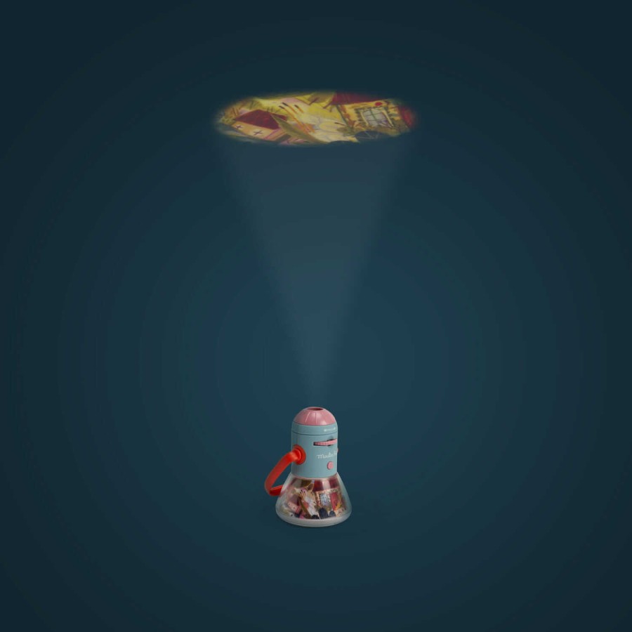 Lampka projektor LES MINOUCHKAS / Moulin Roty