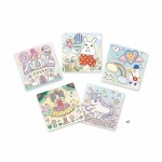 Szablony do odrysowania - JEDNOROŻCE / Djeco