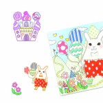 Szablony do odrysowania - JEDNOROŻCE / Djeco