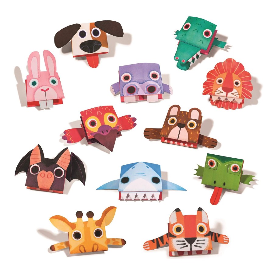 BABY ORIGAMI - zestaw kreatywny - ZWIERZĄTKA / Ludattica
