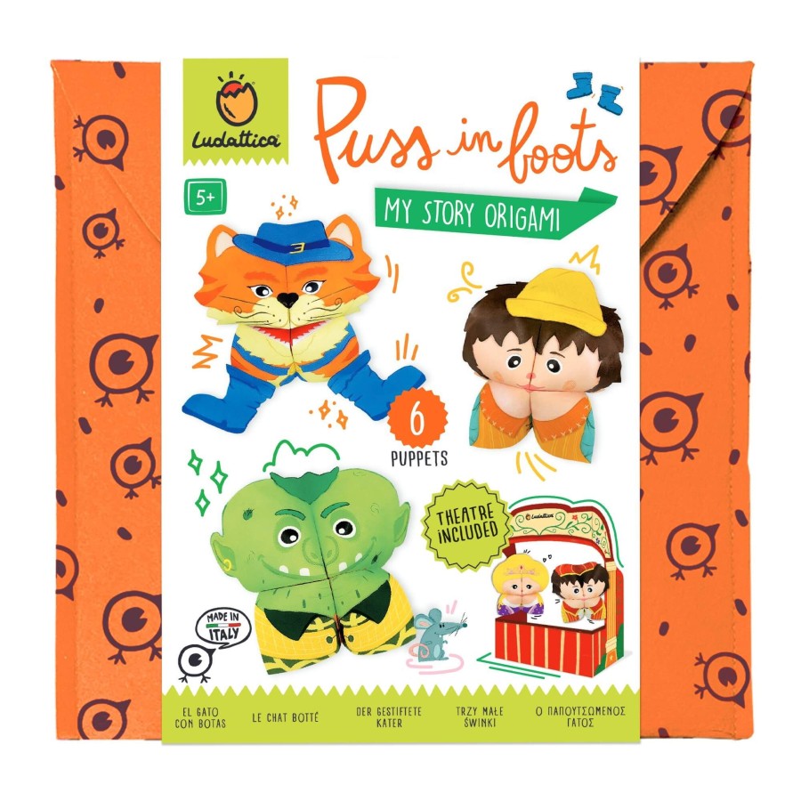 MY STORY ORIGAMI - „Kot w butach” - TEATRZYK DIY / Ludattica