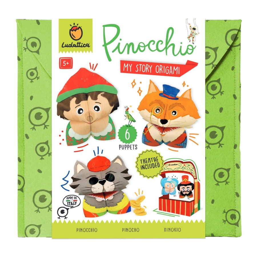 MY STORY ORIGAMI - „Pinokio” - TEATRZYK DIY / Ludattica