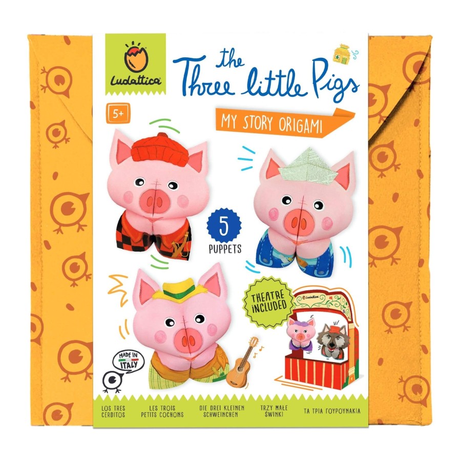 MY STORY ORIGAMI - „Pinokio” - TEATRZYK DIY / Ludattica