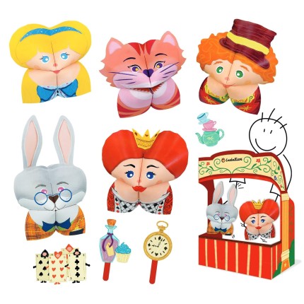 MY STORY ORIGAMI - „Alicja w Krainie Czarów” - TEATRZYK DIY / Ludattica