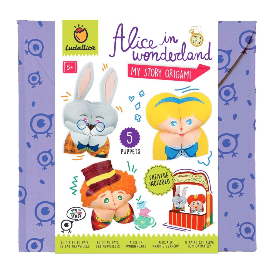 MY STORY ORIGAMI - „Alicja w Krainie Czarów” - TEATRZYK DIY / Ludattica
