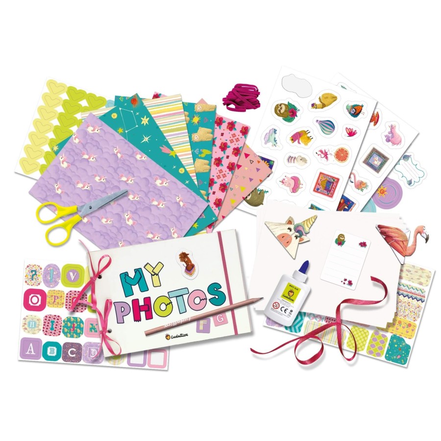 Wonderful SCRAPBOOK - NOWA WERSJA - stwórz własny album - zestaw kreatywny / Ludattica