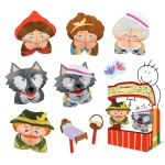 MY STORY ORIGAMI - „Czerwony Kapturek” - TEATRZYK DIY / Ludattica