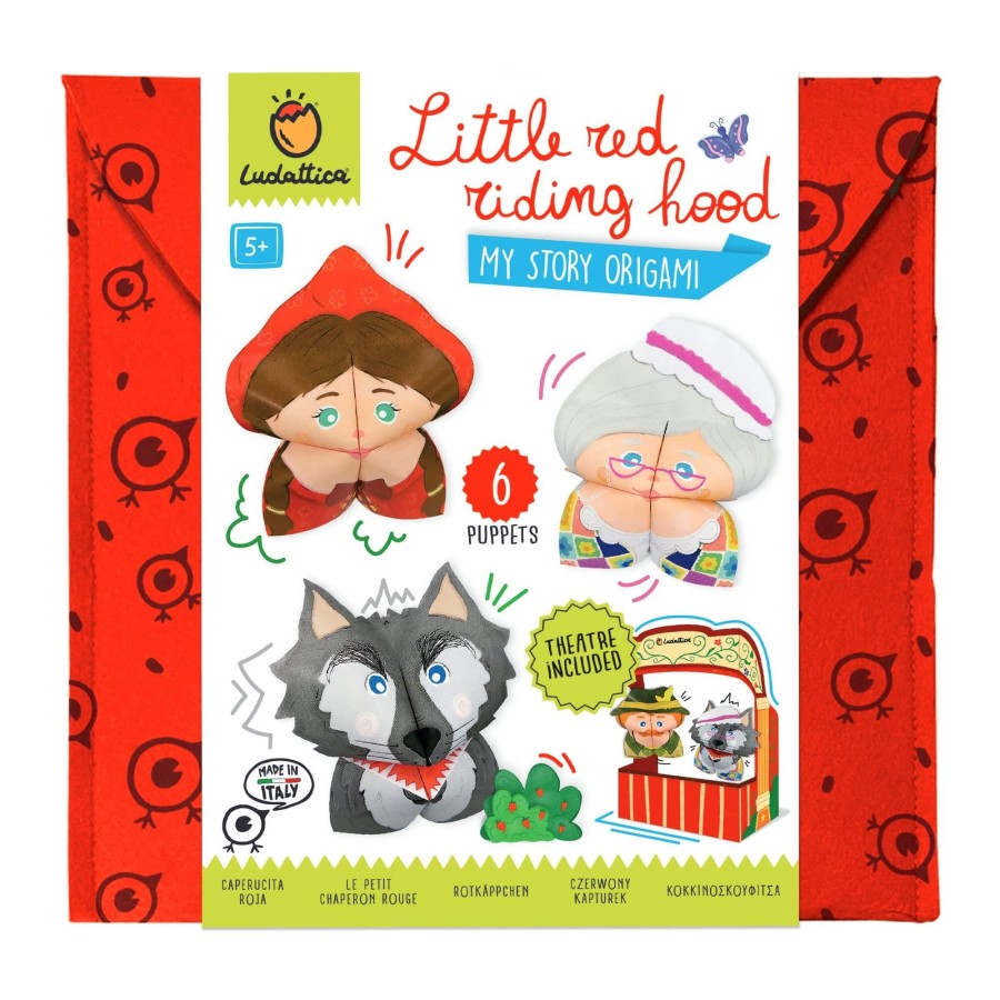 MY STORY ORIGAMI - „Czerwony Kapturek” - TEATRZYK DIY / Ludattica