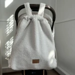 Plecak do wózka TEDDY BEAR CREAM / La Millou