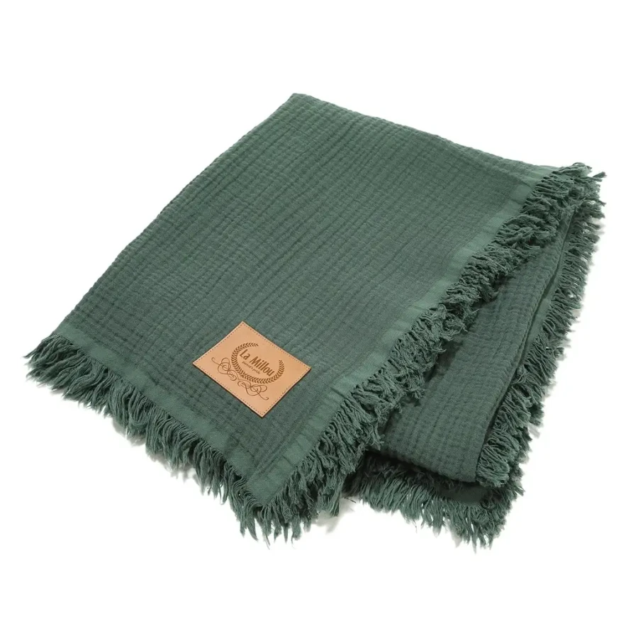 Koc muślinowy 4 warstwowy HERBAL / La millou