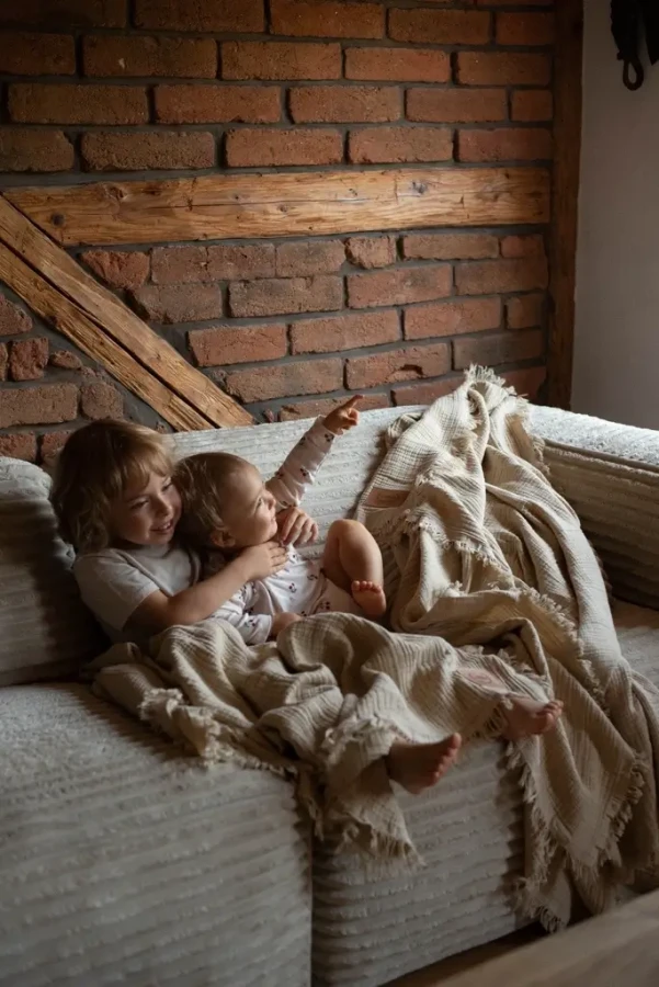 Koc muślinowy 4 warstwowy SAND / La millou