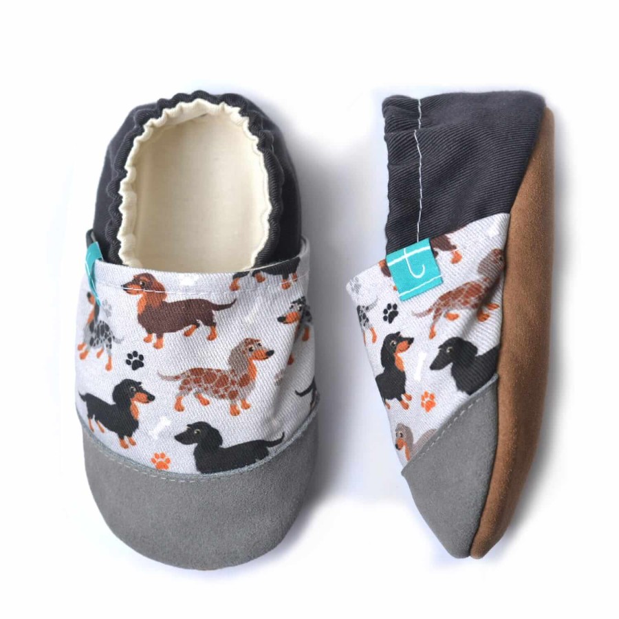 Kapcie do domu, żłobka, przedszkola - FURRY DOGGY / TITOT