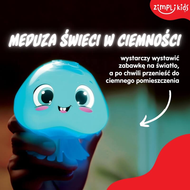 Świecąca Meduza, Glowy Gellifish Slime / Zimpli Kids
