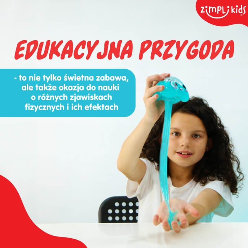 Świecąca Meduza, Glowy Gellifish Slime / Zimpli Kids