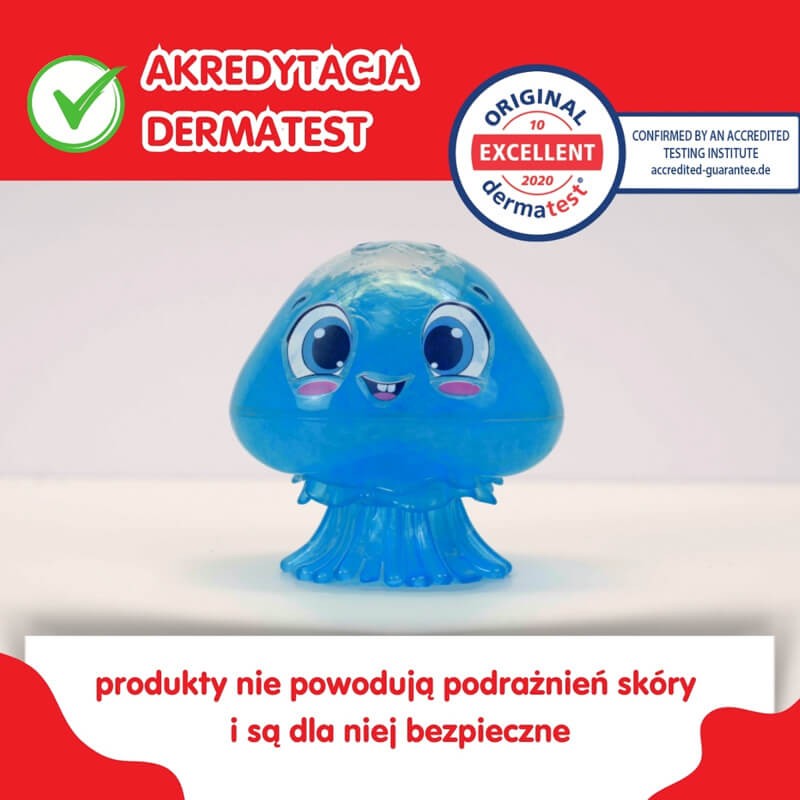 Świecąca Meduza, Glowy Gellifish Slime / Zimpli Kids