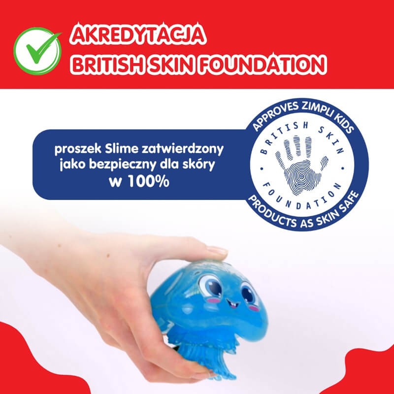 Świecąca Meduza, Glowy Gellifish Slime / Zimpli Kids
