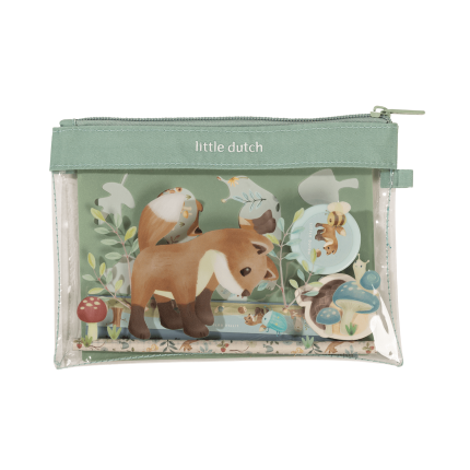 Zestaw artykułów papierniczych Forest Friends / Little Dutch