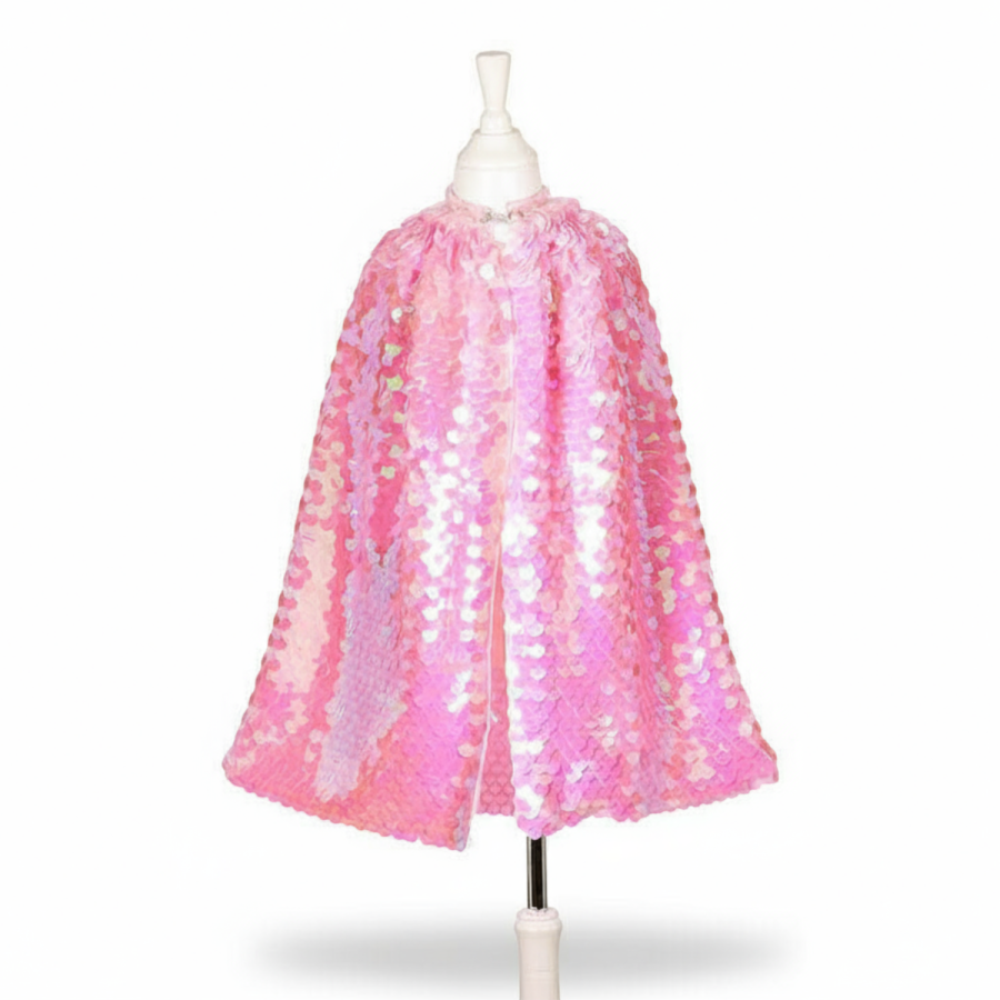 Kostium różowa peleryna z cekinami Laurence / Souza!