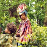 Kostium peleryna z kapturem - maską dinozaur Triceratops, 4-7 lat / Souza!