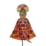 Kostium peleryna z kapturem - maską dinozaur Triceratops, 4-7 lat / Souza!