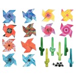 EASY ORIGAMI - zestaw kreatywny - WIATRACZKI / Ludattica