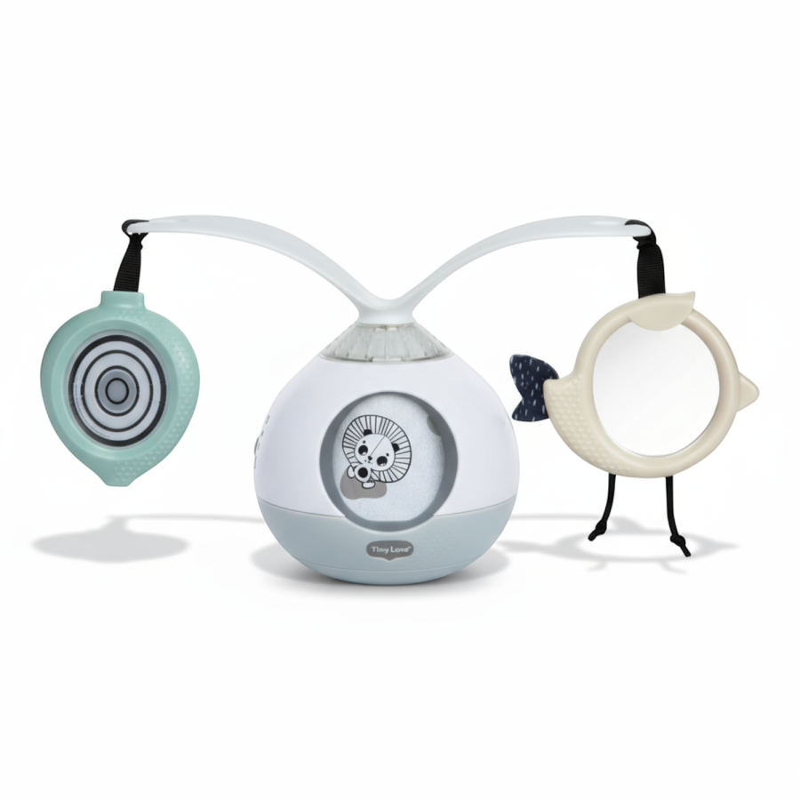 Interaktywna karuzela, czas dla brzuszka - Décor czarno-biała / Tiny Love