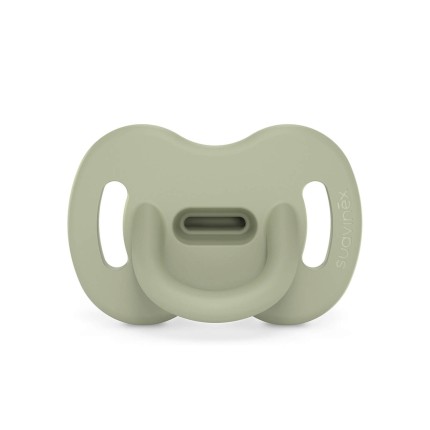 Smoczek 100% silikonowy fizjologiczny SX Pro Colour Essence - zielony / Suavinex
