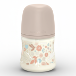 Butelka 150 ml ze smoczkiem fizjologicznym SX Pro o wolnym przepływie - różowa liberty Wonderland / Suavinex