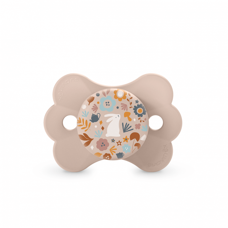 Smoczek fizjologiczny SX Pro Wonderland Motylek - różowy liberty / Suavinex