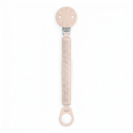 Klips do smoczka z tasiemką Wonderland - różowy / Suavinex