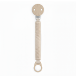 Klips do smoczka z tasiemką Wonderland - beżowy / Suavinex