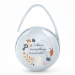 Podwójne etui na smoczki Wonderland - niebieskie / Suavinex
