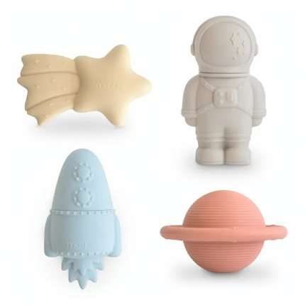 Zestaw do Kąpieli - Space 4-pack / Mushie