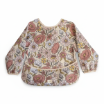 Śliniak z długim rękawem – Retro Flowers / Mushie