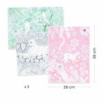 Obrazy do kolorowania w teczce - DŻUNGLA / Djeco