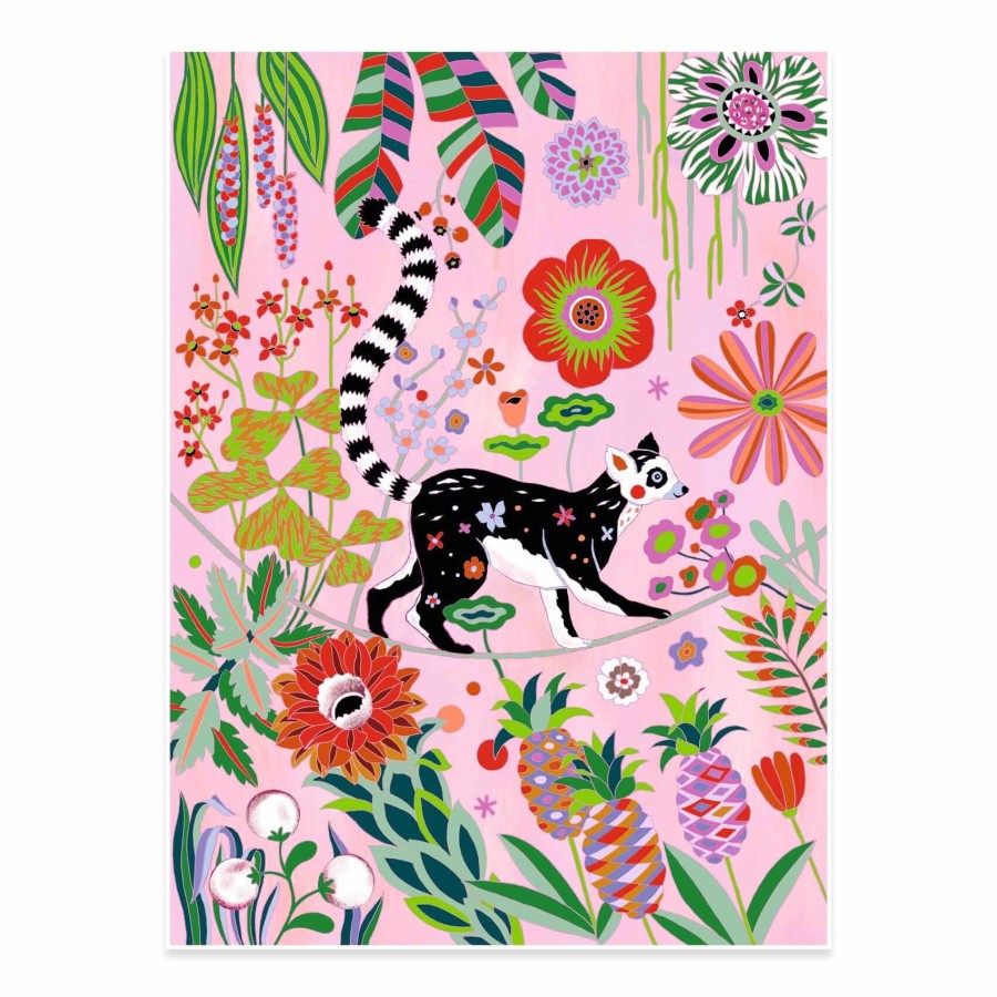 Obrazy do kolorowania w teczce - DŻUNGLA / Djeco