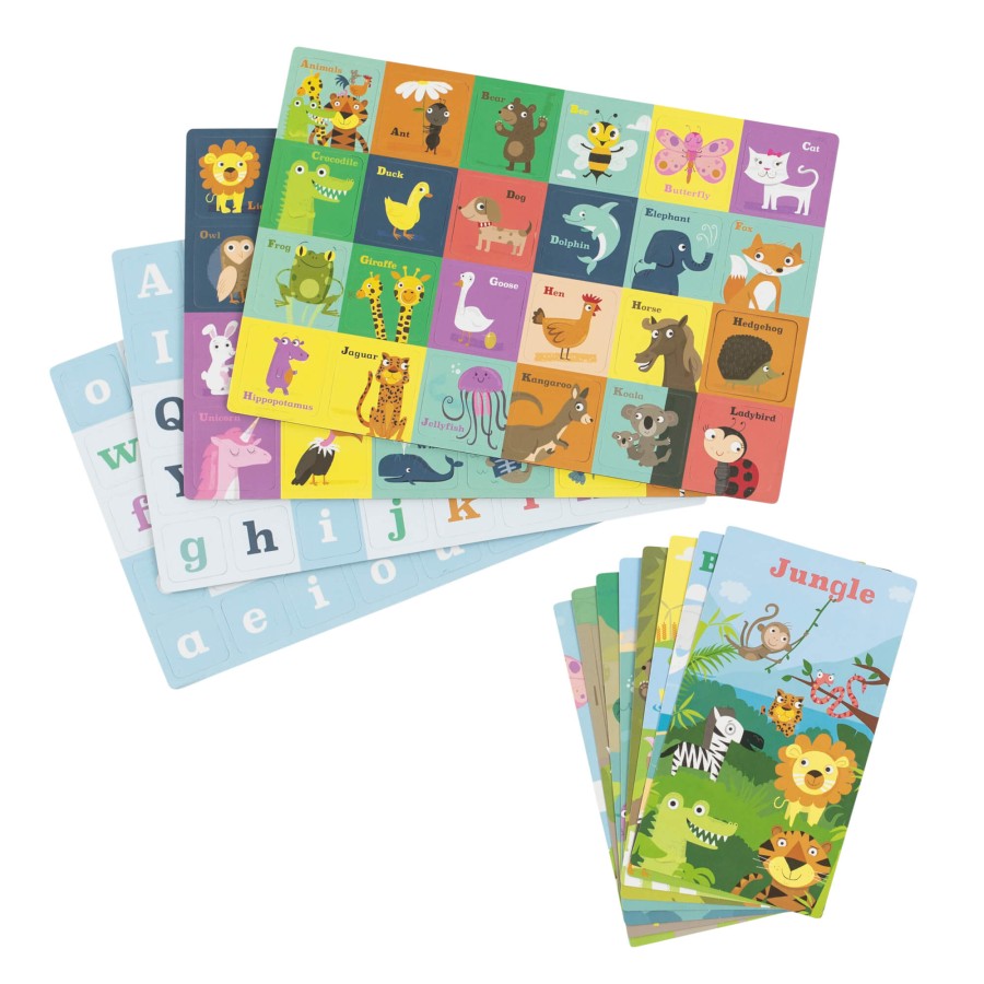 Magnetyczne Abecadło - Zwierzęta / Tiger Tribe