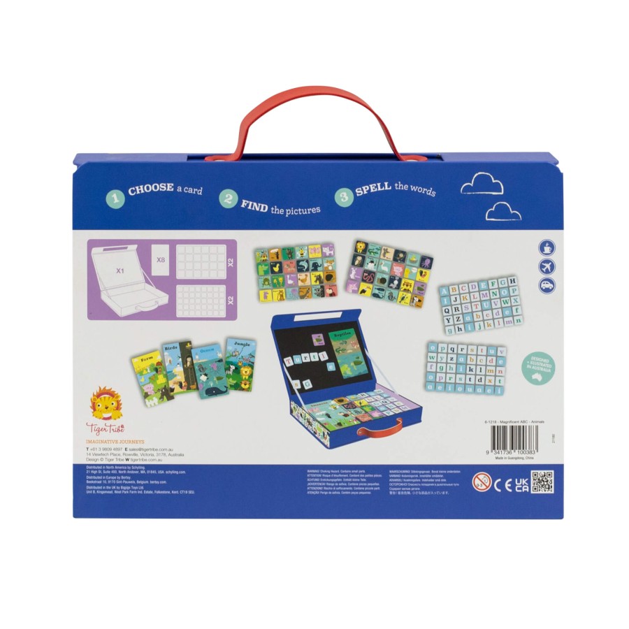 Magnetyczne Abecadło - Zwierzęta / Tiger Tribe