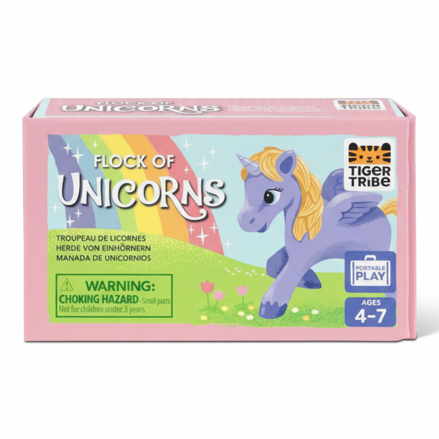 Pudełko pełne zabawy - Stado jednorożców / Tiger Tribe