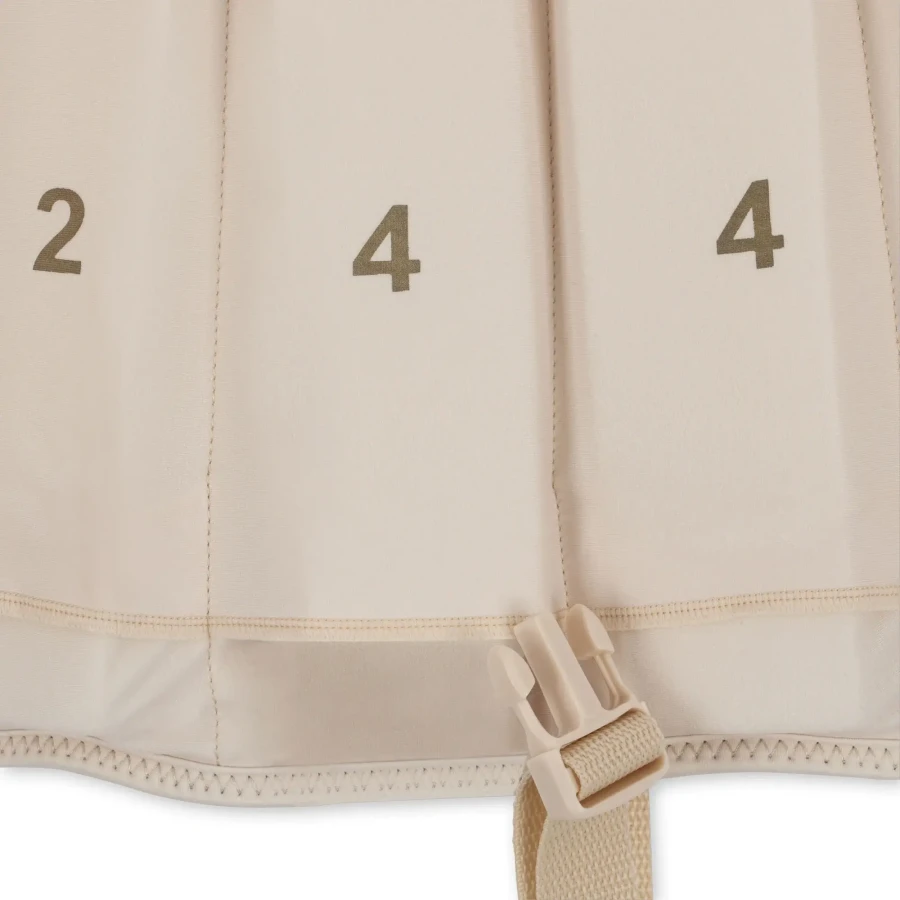 Kamizelka neoprenowa do nauki pływania z falbankami - Kitty / Konges slojd