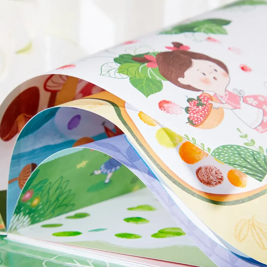 Kreatywny zestaw do malowania palcami - Tajemniczy ogród / Mideer