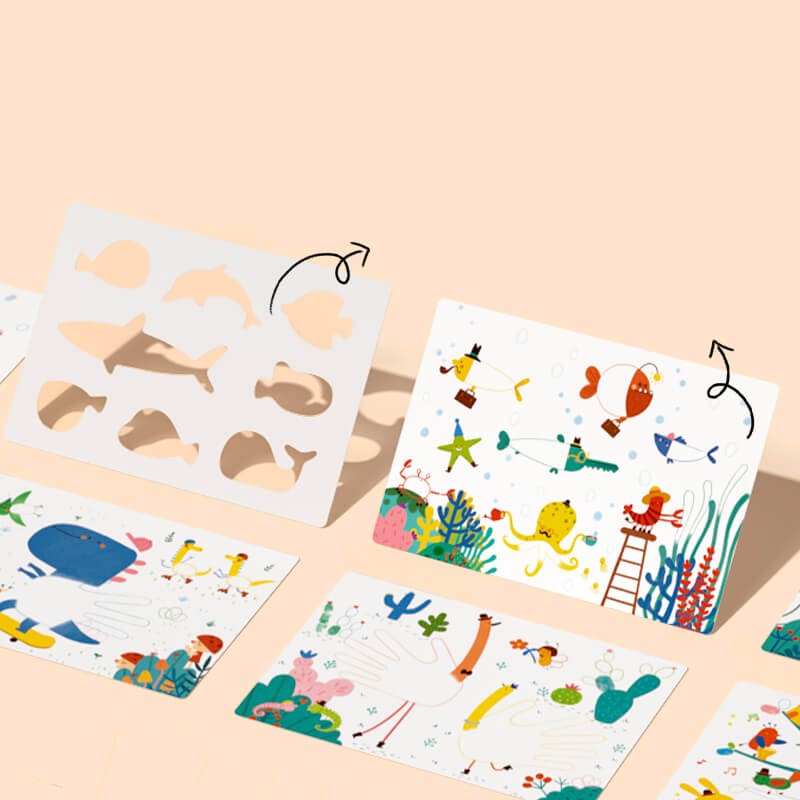 Farby do malowania palcami / Mideer