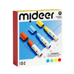 Marker zmywalny z okrągłą końcówką (6 kolorów) / Mideer