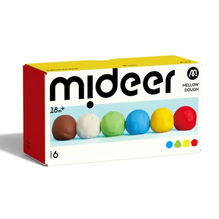 Ciastolina (6 kolorów) / Mideer