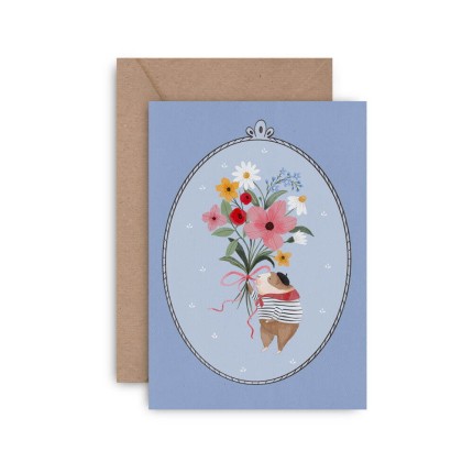 Kartka z podziękowaniem – Merci / Mommy Planner