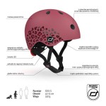 Kask XXS-S dla dzieci 1-5 lat Wildcat / Scootandride