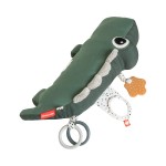 Poduszka z zabawkami Croco green / Done by deer